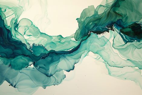 Emerald Tides in Fluid Motion