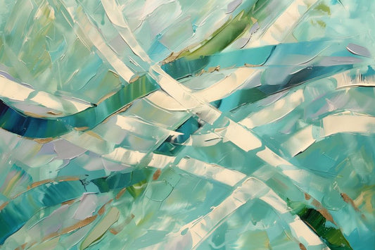 Turquoise Currents in Sunlit Motion