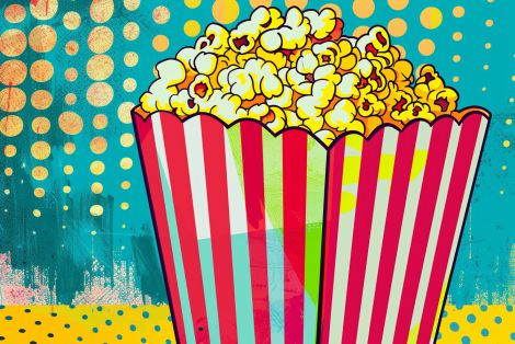 Classic Popcorn Bucket Pop Explosion