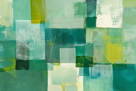 Emerald Layers of Quiet Light