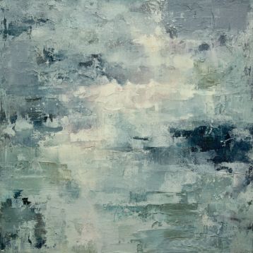 Misty Waters in Soft Blue