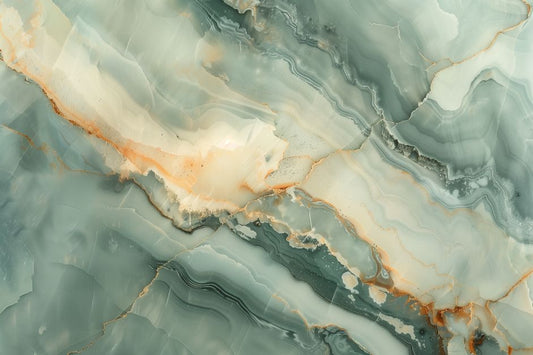 Jade Onyx Veins of Gold