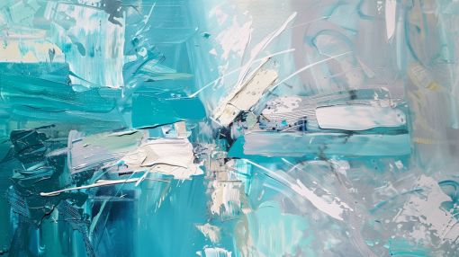 Turquoise Currents in Motion