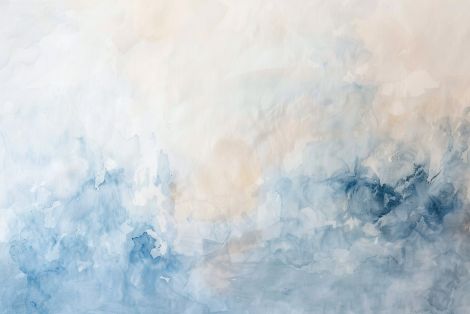 Ethereal Blue Mist at Dawn