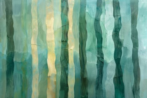 Emerald Forest Veils in Light