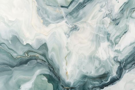 Ethereal Tides of Jade and Pearl