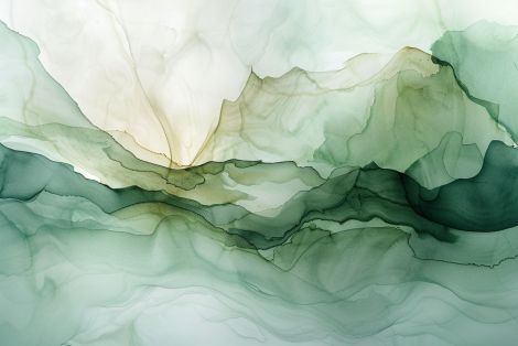 Emerald Mist Over Flowing Valleys