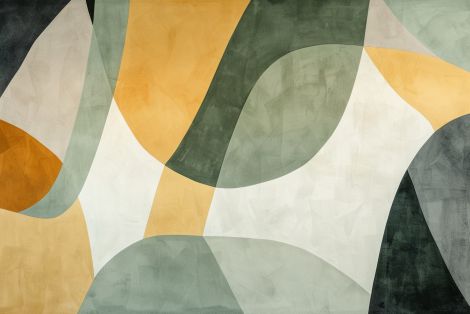 Earthy Curves in Muted Harmony
