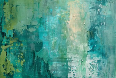 Emerald Depths in Turquoise Light