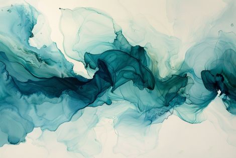 Teal Currents in Fluid Motion