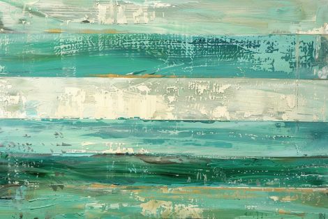 Coastal Layers of Turquoise Serenity