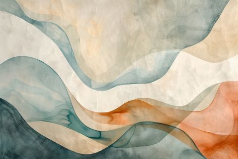 Flowing Tides of Muted Serenity