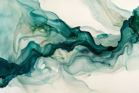 Emerald Tides in Fluid Motion