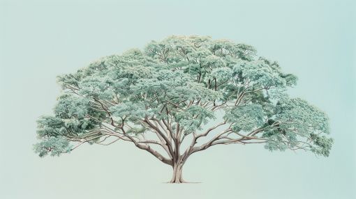 Graceful Canopy of an Ancient Tree