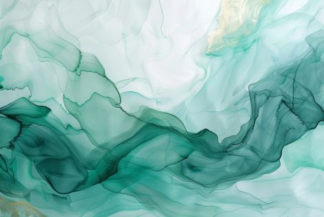 Emerald Tides in Flowing Harmony
