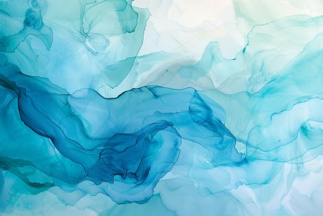 Ocean Currents in Flowing Ink