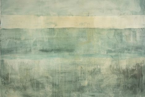 Misty Horizon in Seafoam Green