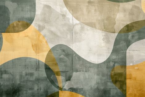 Organic Curves in Muted Earth Tones