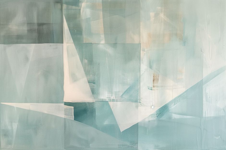 Crystalline Planes in Seafoam Light