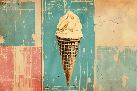 Vintage Soft Serve Summer Dream