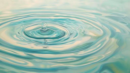 Gentle Ripple in Tranquil Waters