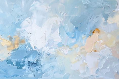 Gentle Sky in Soft Blue Light