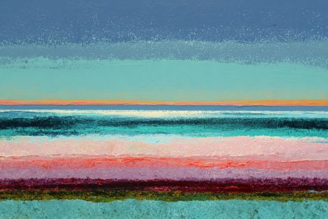 Horizon Bands at Coastal Twilight