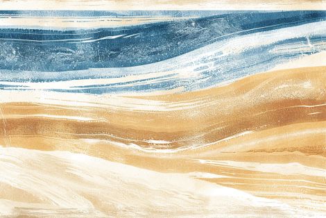 Golden Shores and Azure Tides