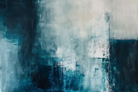 Depths of Teal and Mist