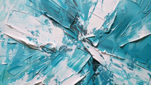 Turquoise Fracture in Frozen Light