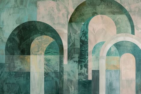 Emerald Arches in Layered Harmony